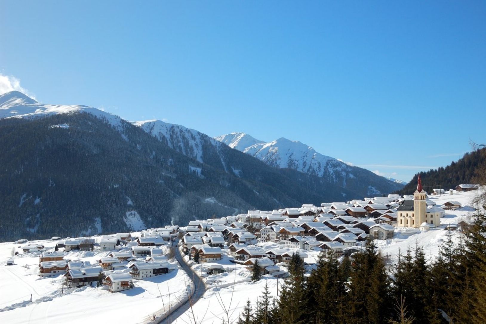 Obertilliach im Winter