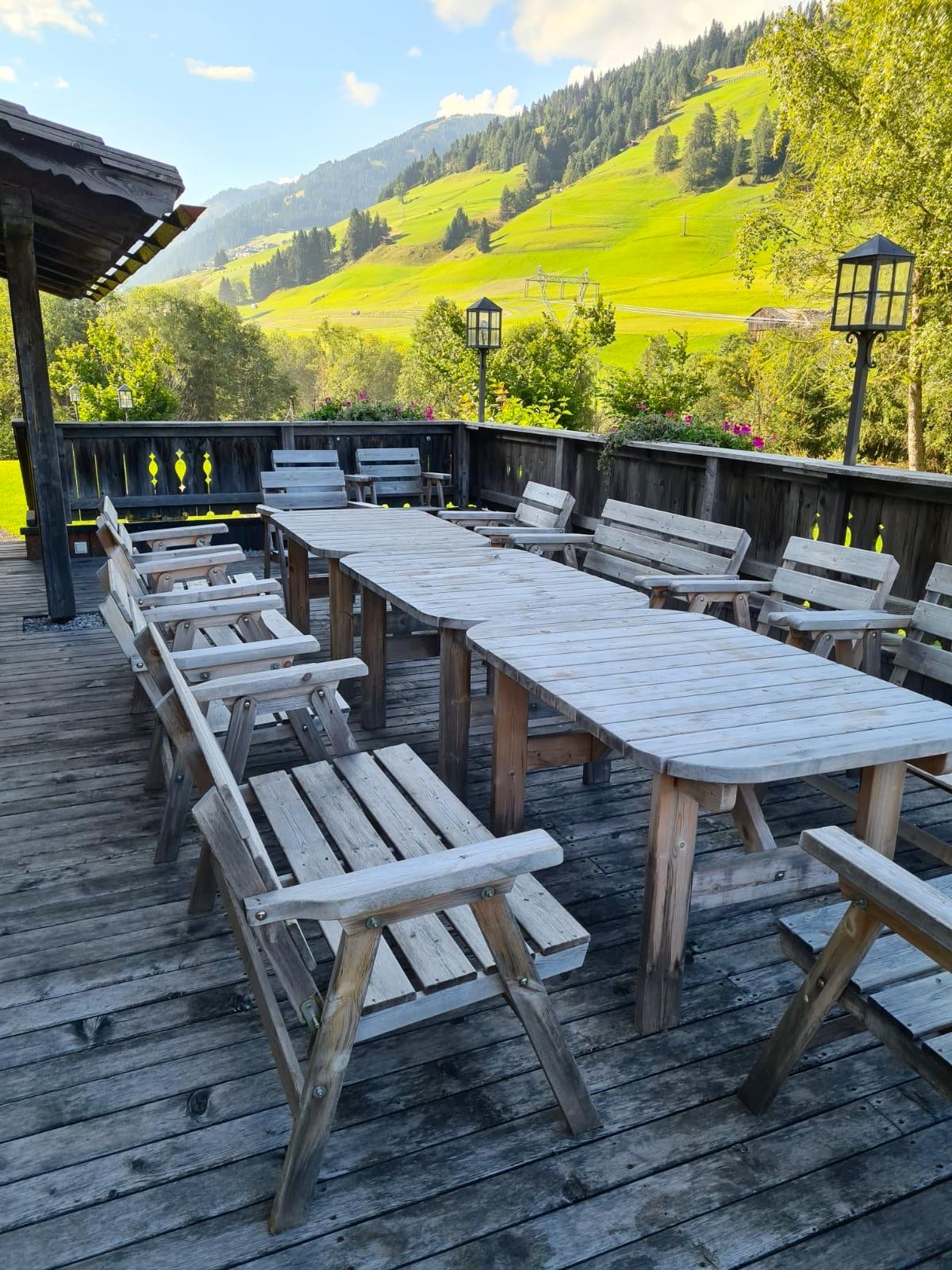 Terrase Refugium Tilliach