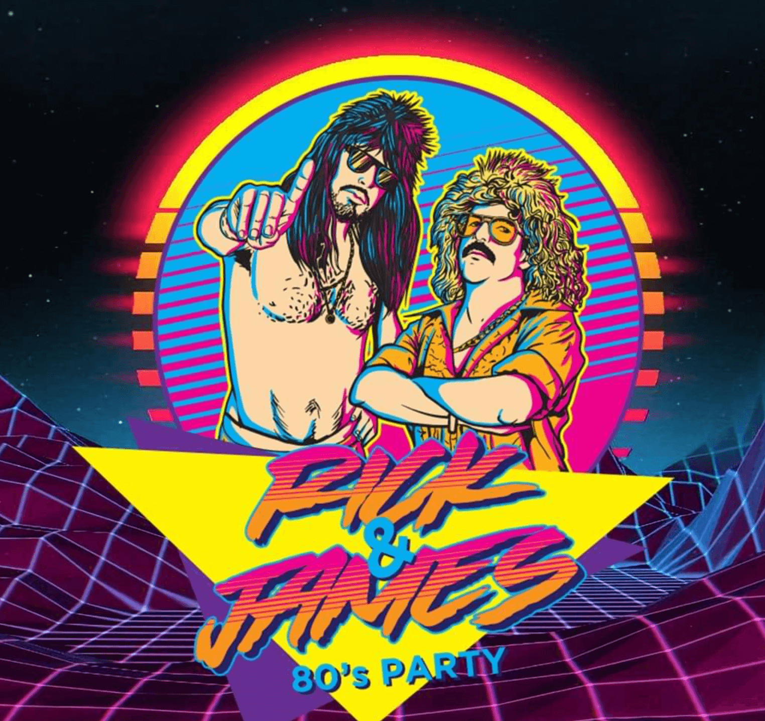 Rick & James 80s Party