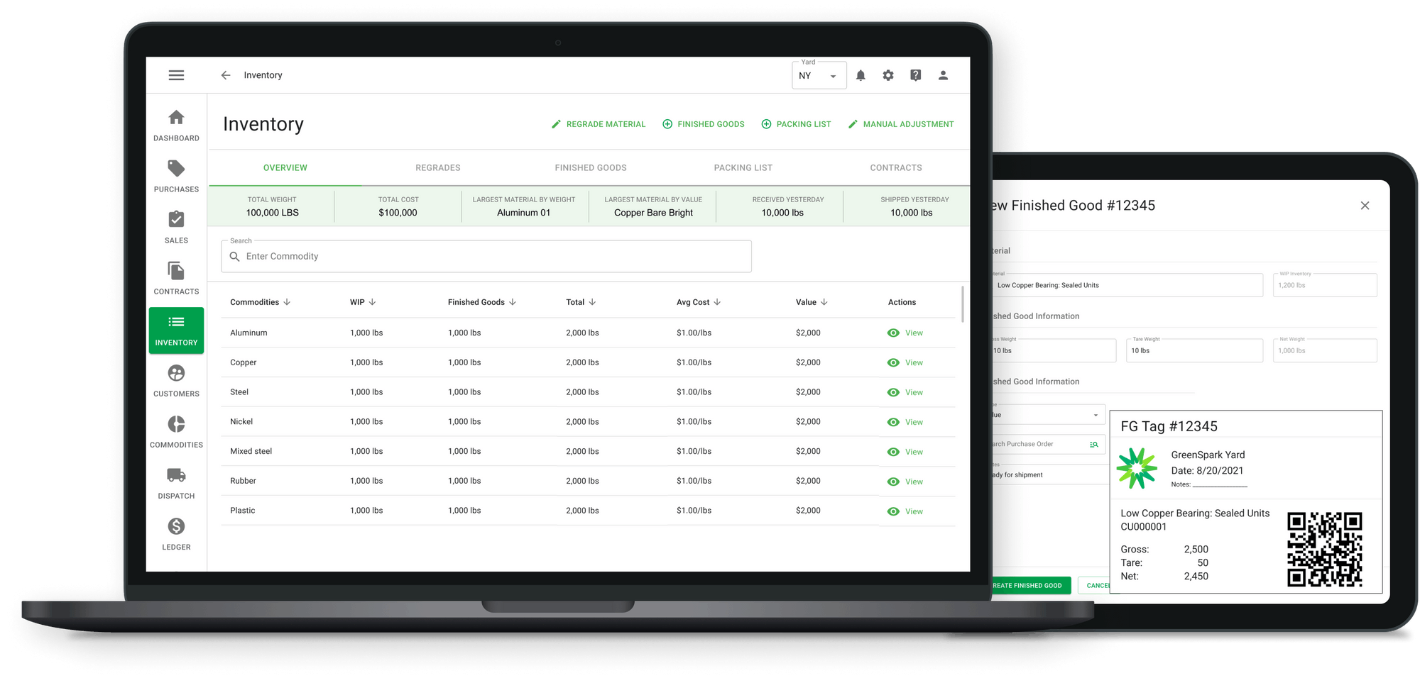 Home GreenSpark Modern Software For Scrap Yards