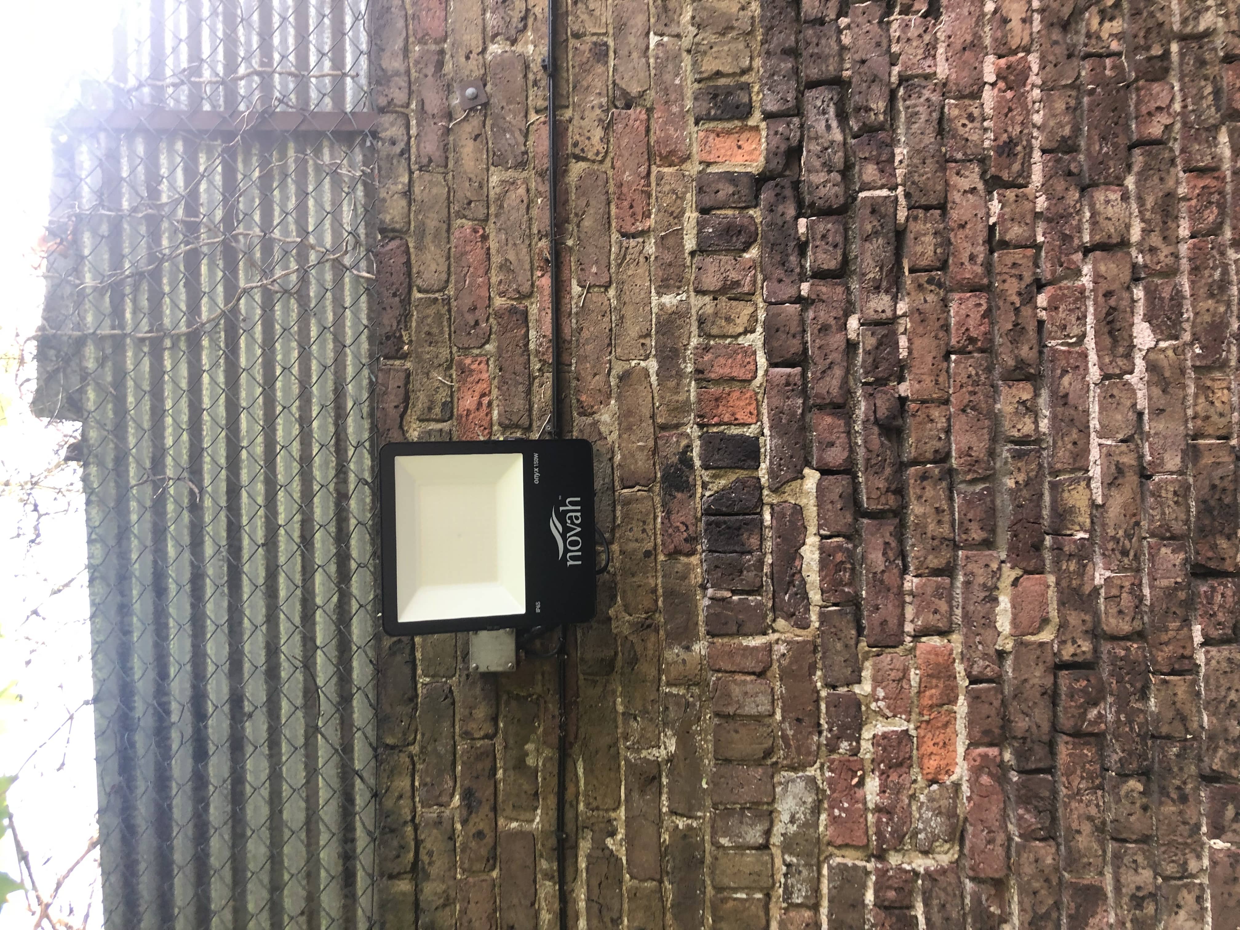 Burnt out lights, electrical project in West London