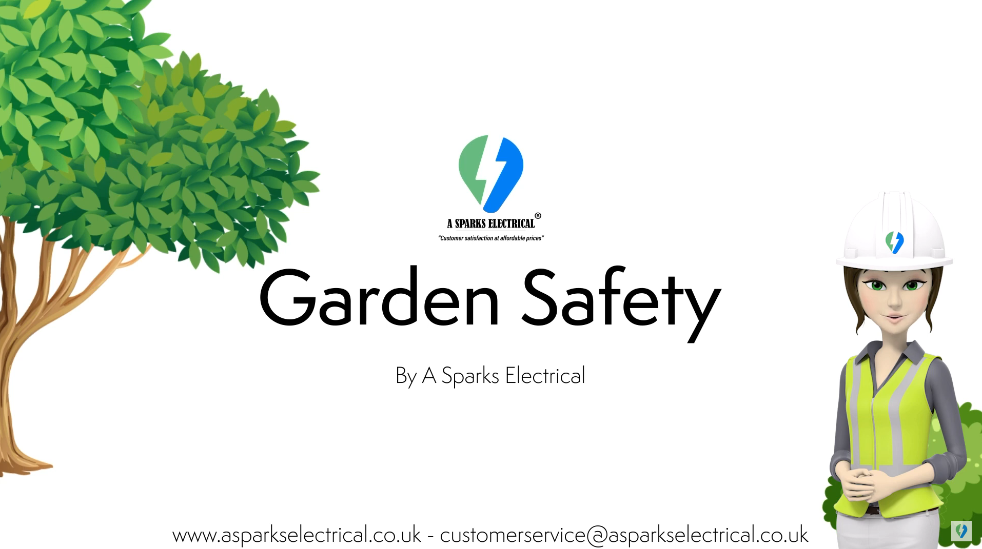 Electrical Safety in the Garden | Animated Video