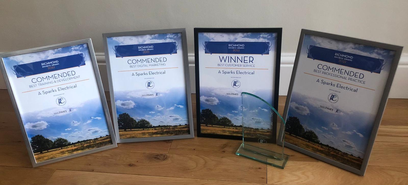 Richmond Business Awards 2022 Winner! 