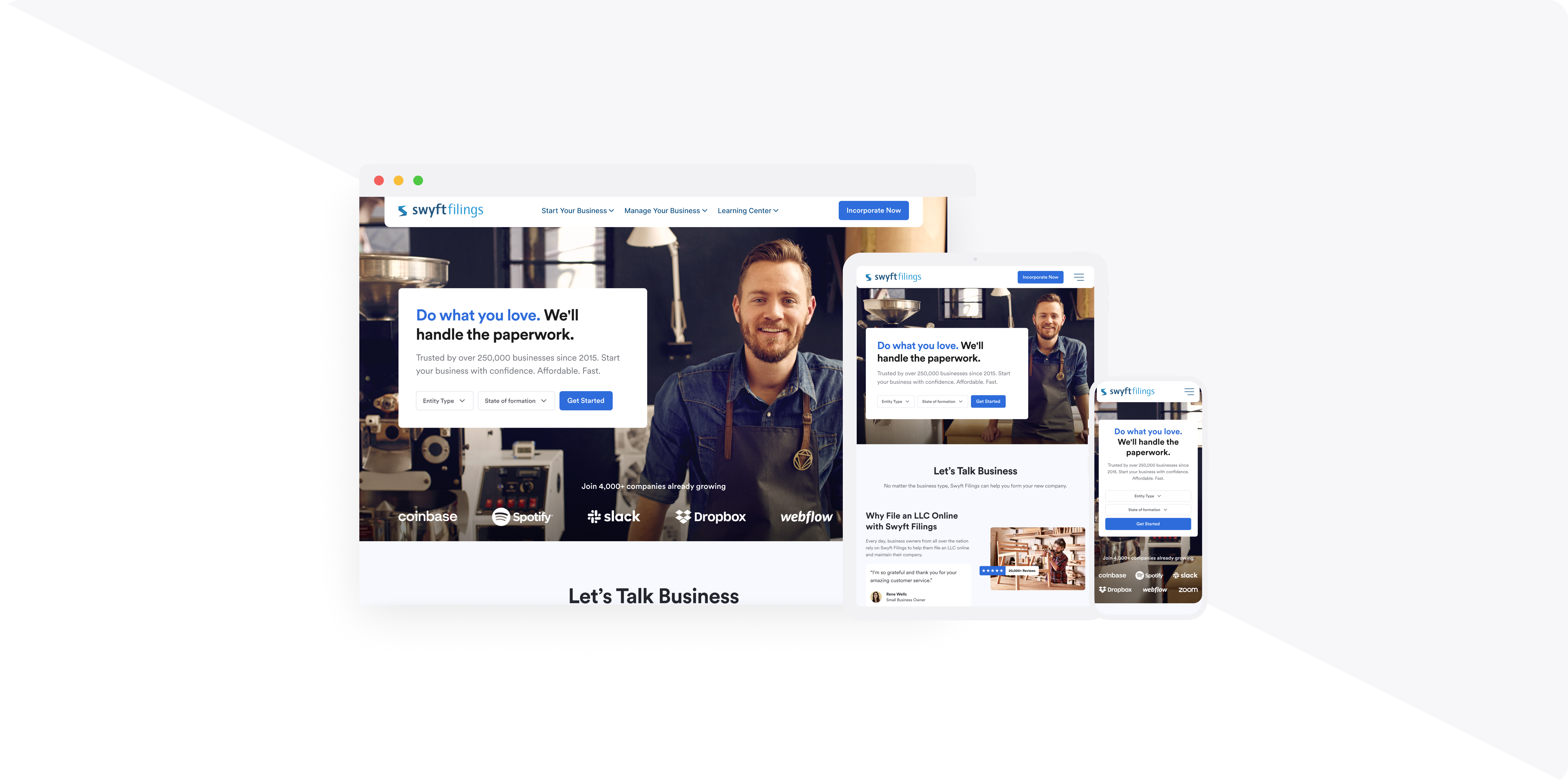Swyft Filings - Incorporate Your Business Easily: Simplify Setup!