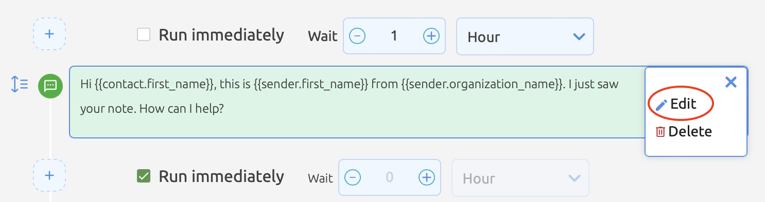 How to Edit a Sequence | Intaker Help Center