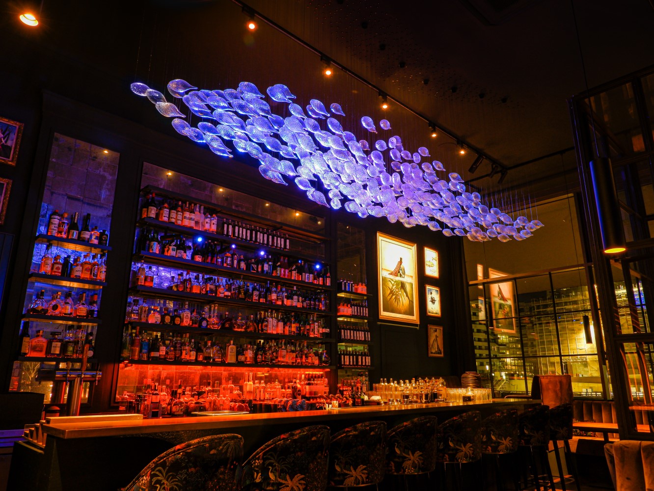 Bar lighting design ideas Blown design