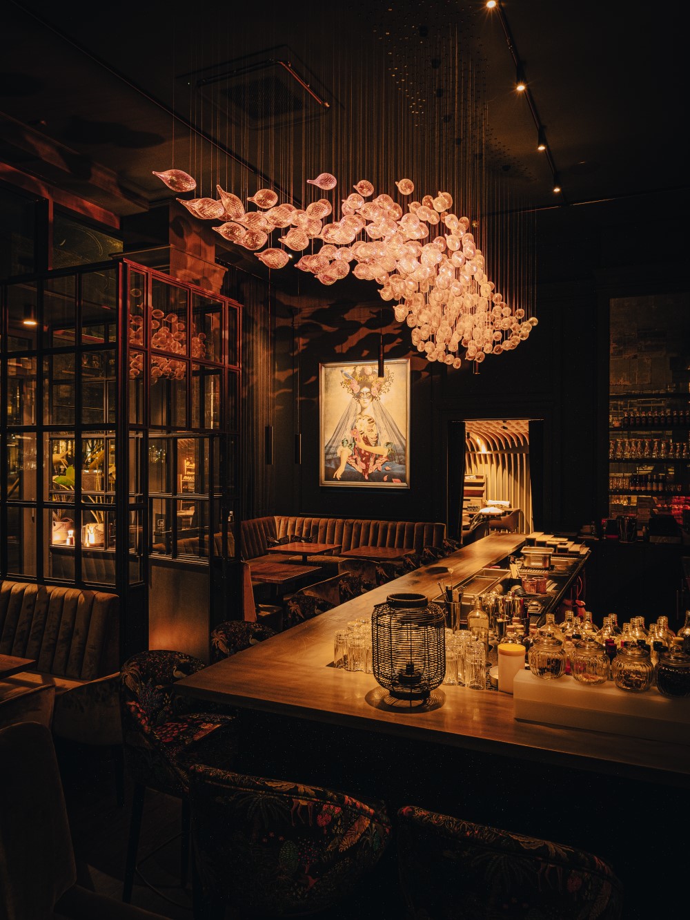 Bar lighting design ideas Blown design