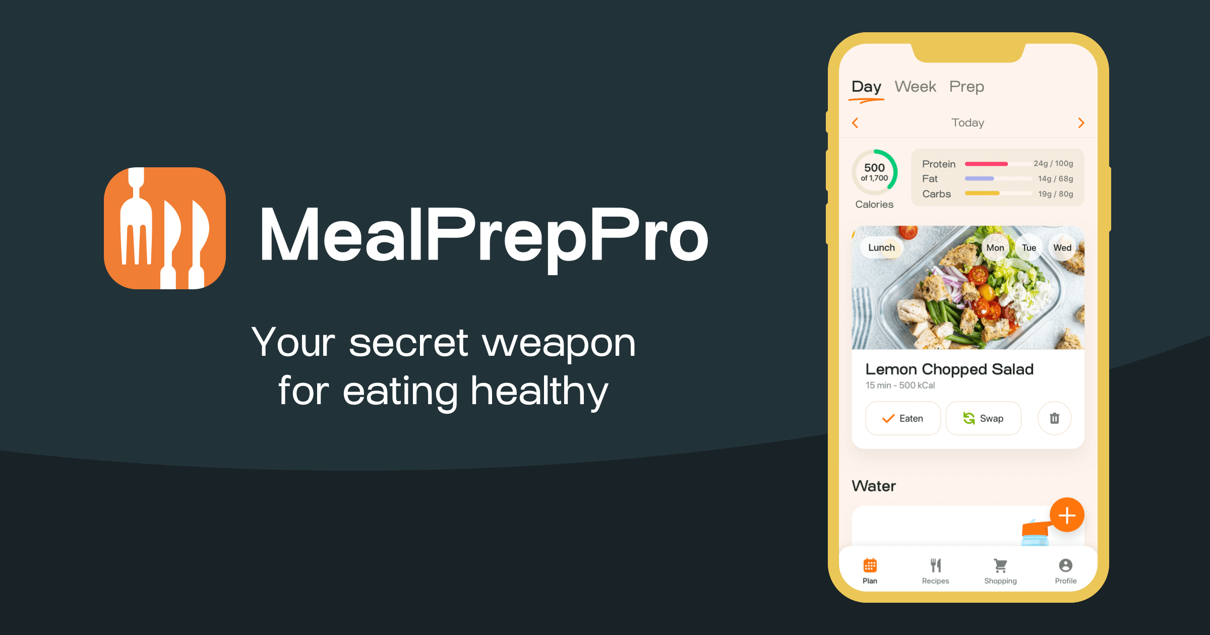 MealPrepPro The 1 Meal Prep App