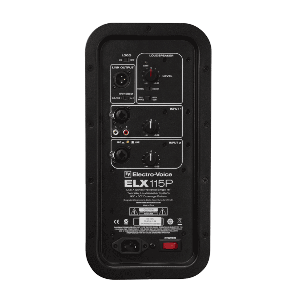 Speaker Hire EV ELX115P 15" Powered Speaker