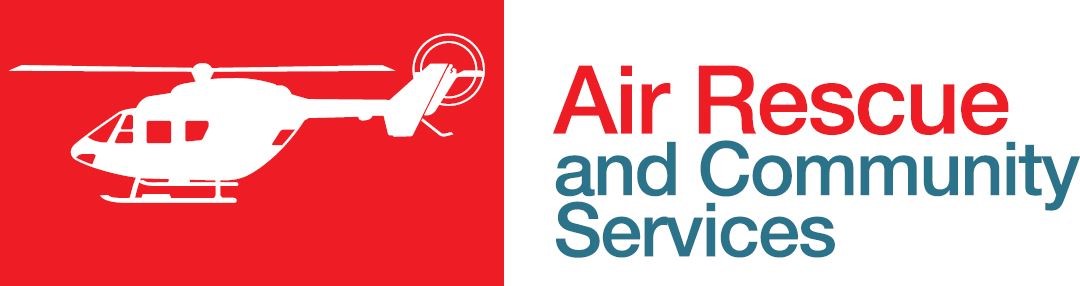 Air Rescue and Community Service logo.