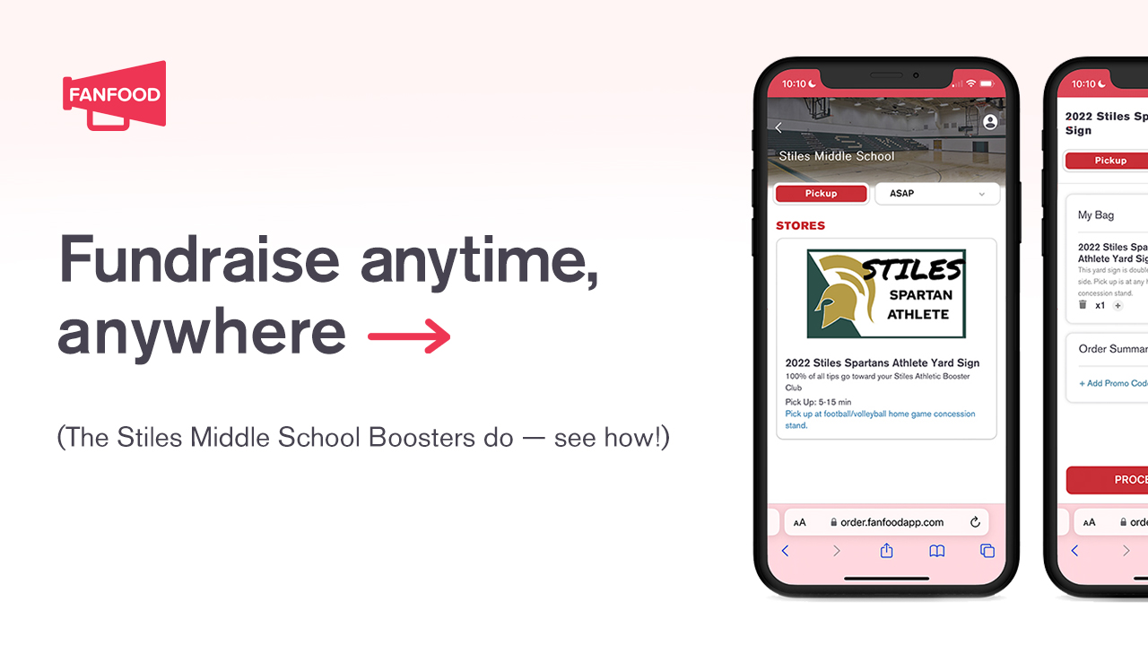Why the Stiles Middle School Boosters Fundraise With FanFood