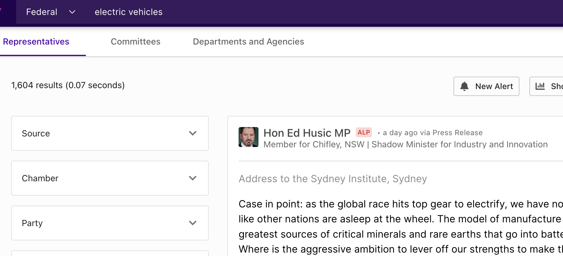 govconnex search