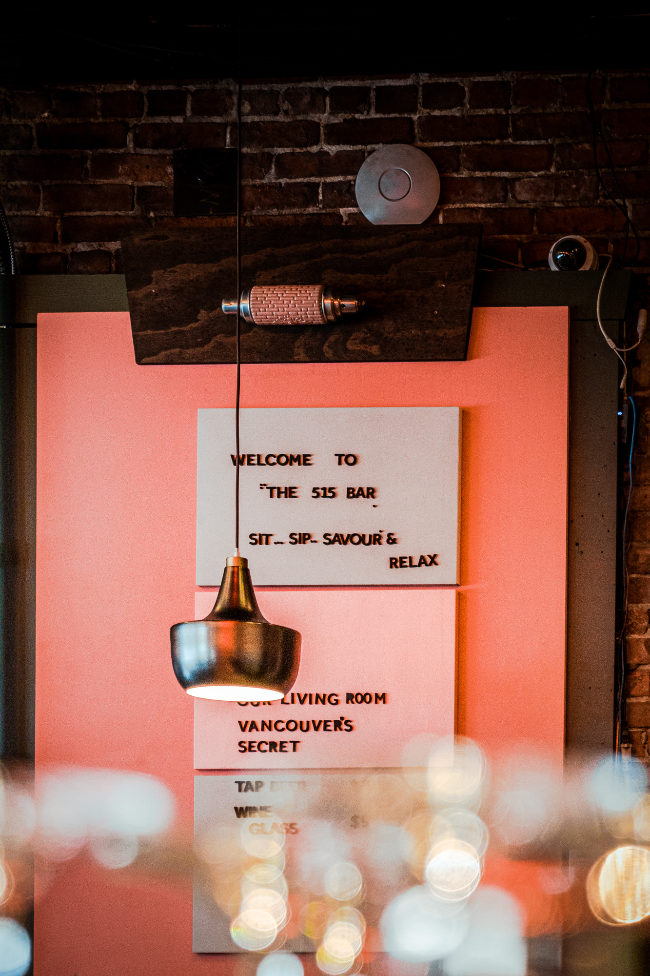 The 515 Bar Wall Slogans
