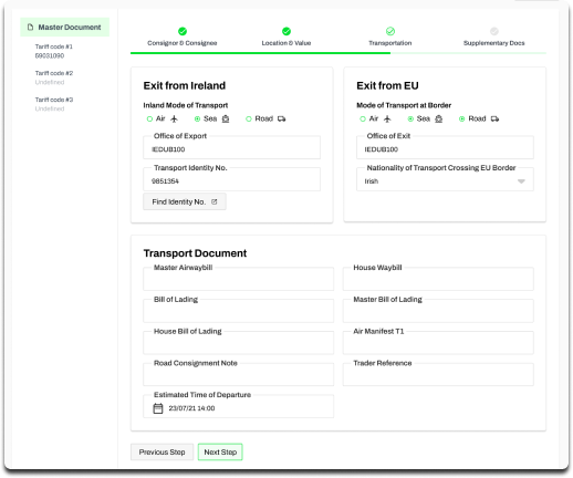 Customs Window | Declarations Made Simple