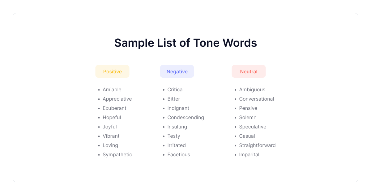 simple-list-of-tone-words