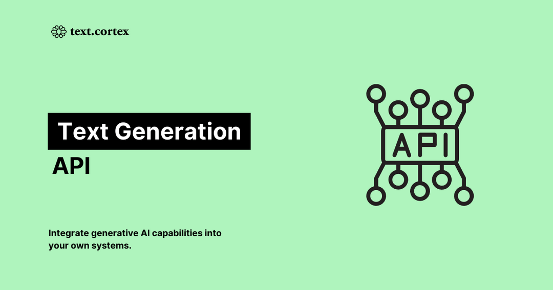 AI Text Generator API by TextCortex