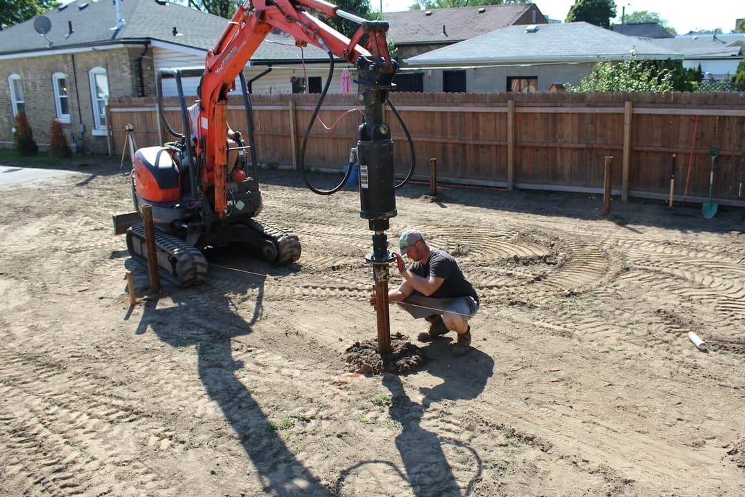 Helical Piles for Solar Panels Install Yourself Mascore Helical Piles