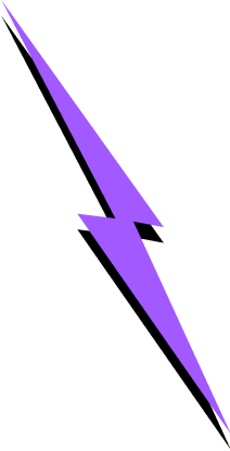 Purple Lightning Left