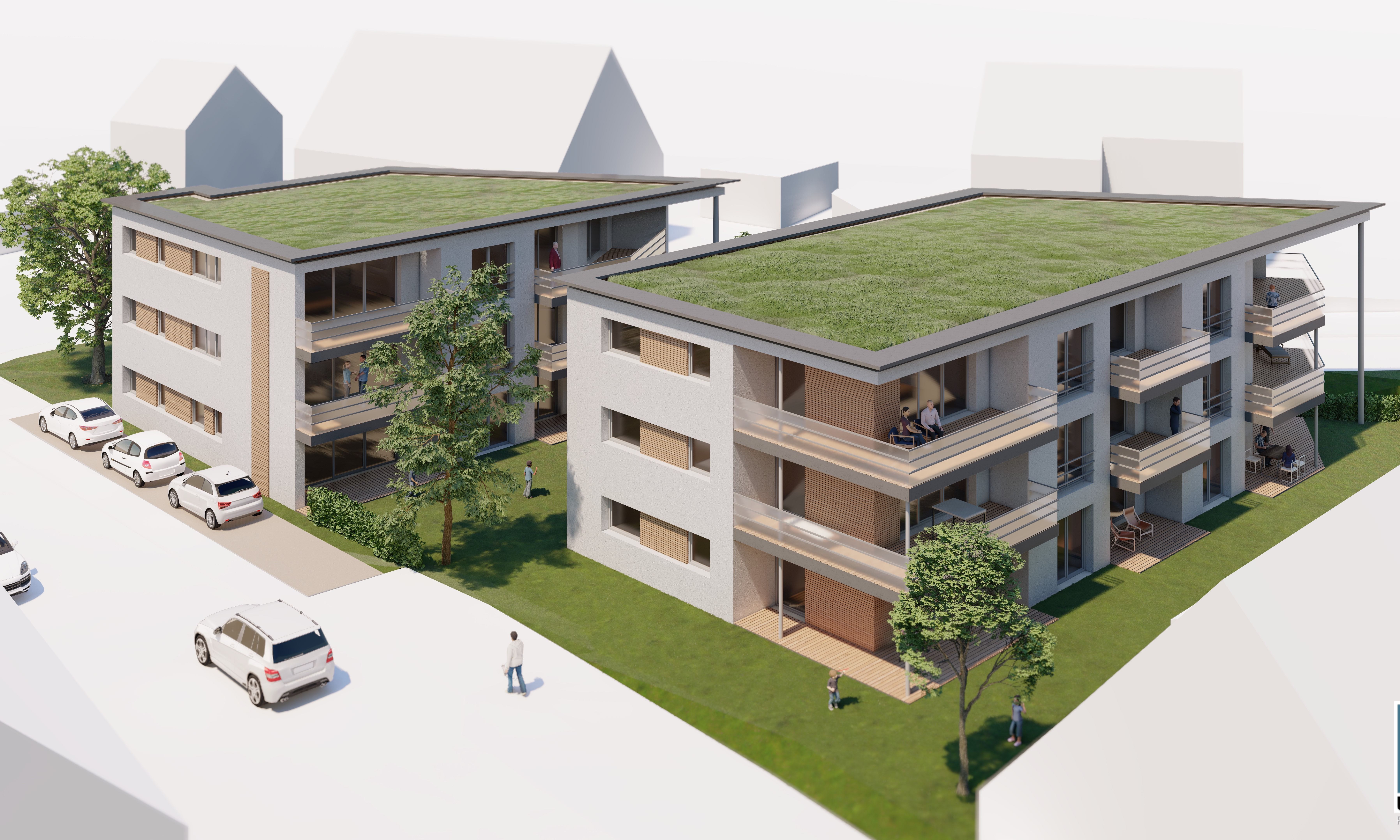 Dunningen bei Rottweil, 2 Zimmerwohnung Neubau