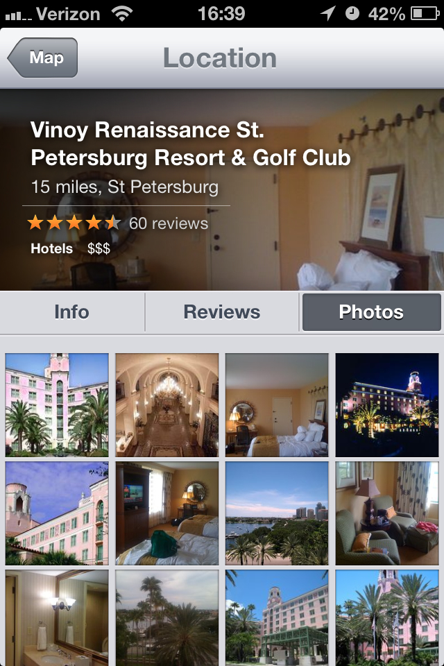 Apple Maps Hotel Photos