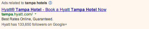 Adwords Shared Endorsements