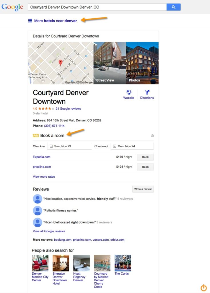 New Business Details Page