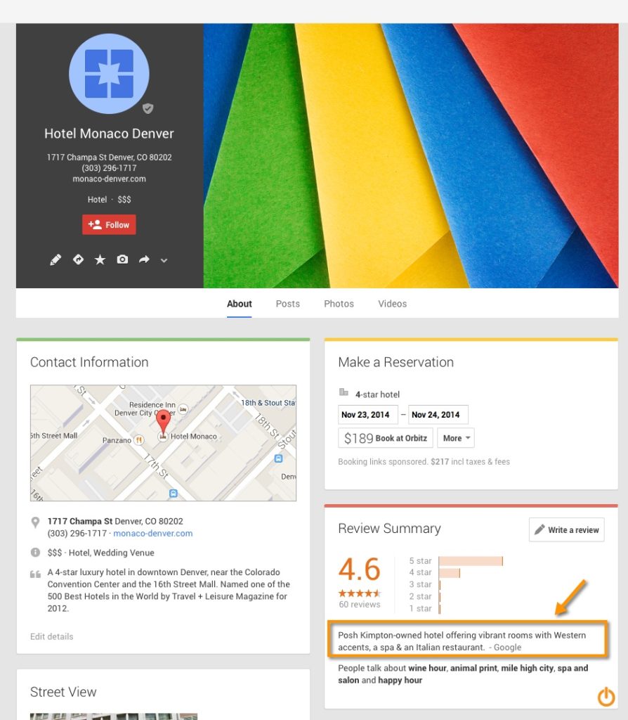 Google Review Summary