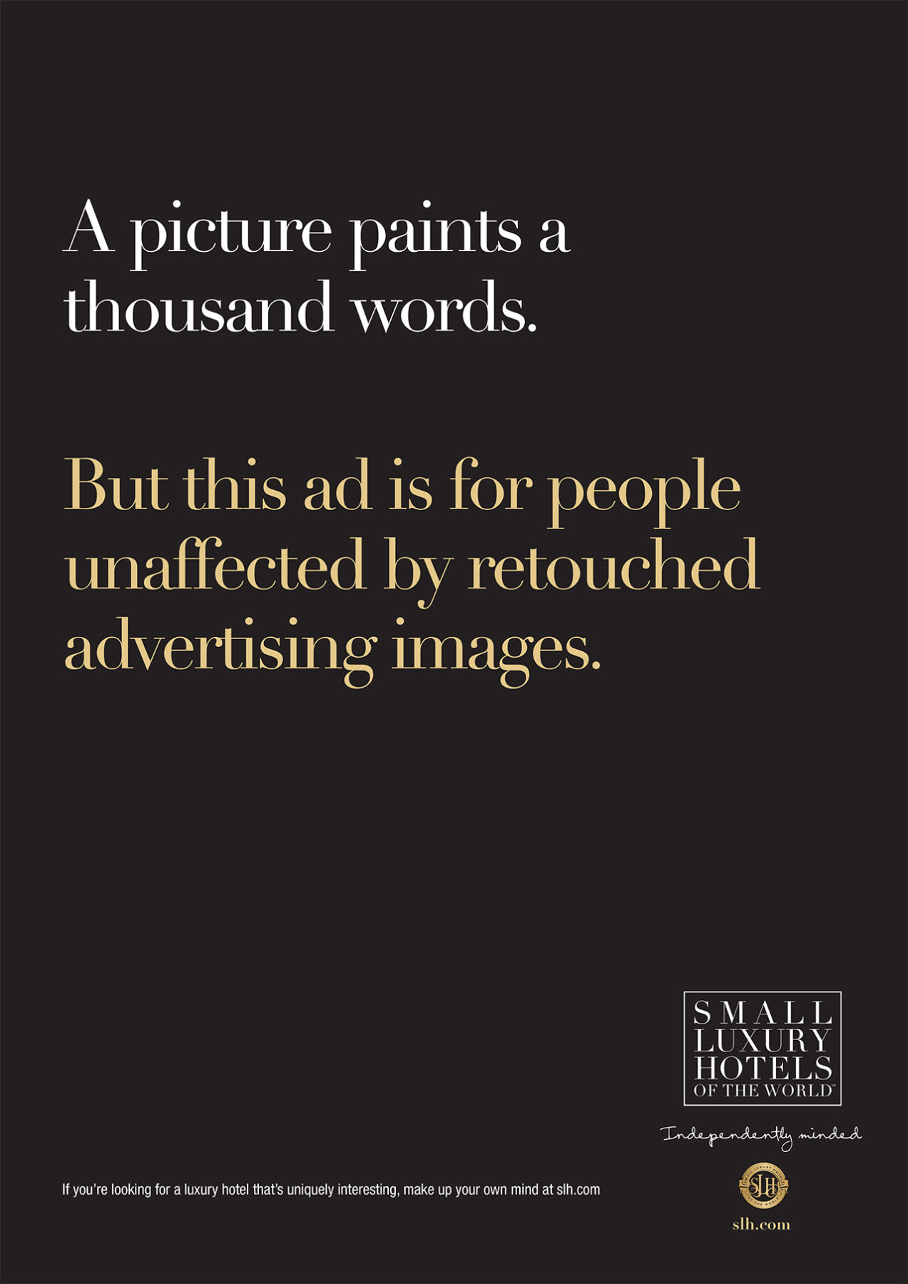 small luxury hotels unadvertise