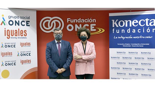 Fundación ONCE y Konecta renuevan su compromiso por la inclusión