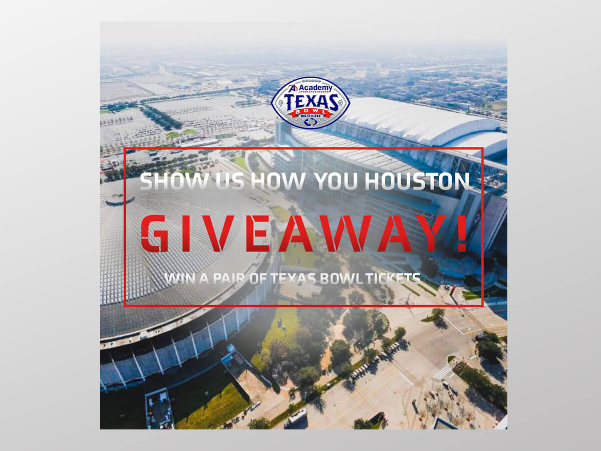 Creado Work Texas Bowl Tickets Giveaway Graphic