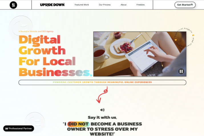 site profile thumbnail
