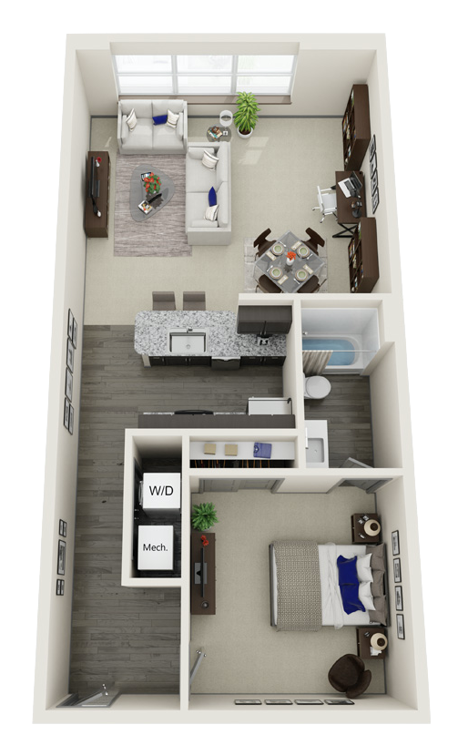 The Laurel Flats Best apartments in Crawfordsville, IN