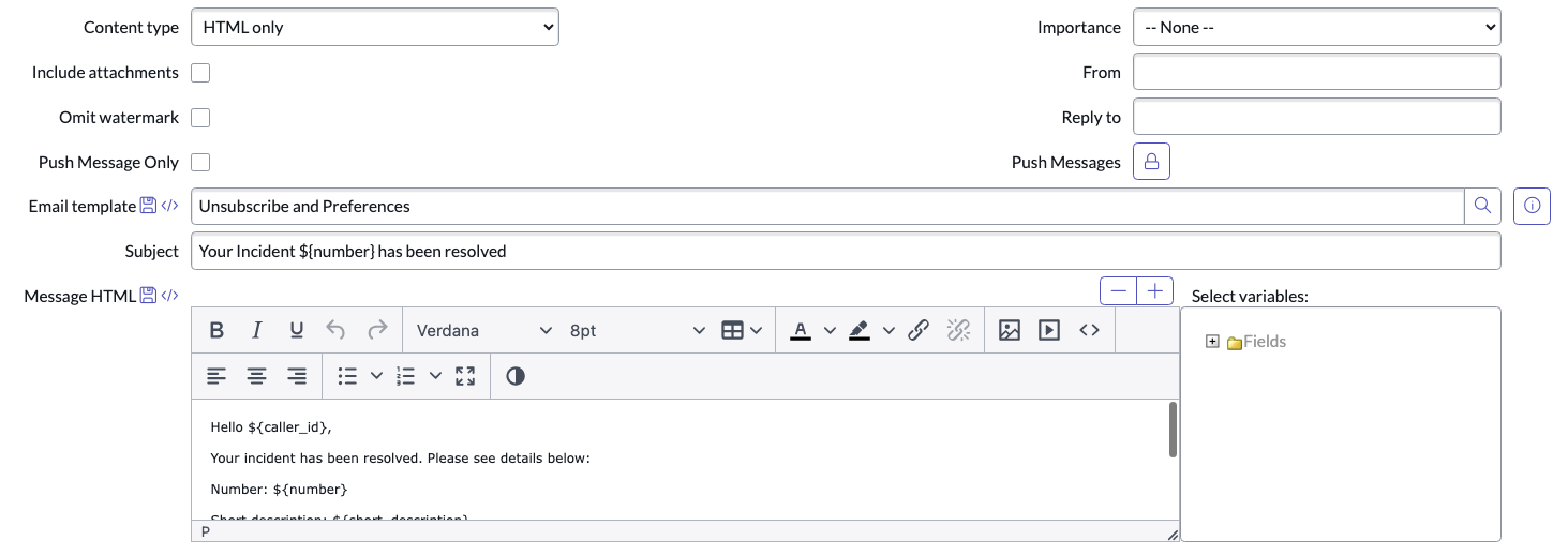 How To Create An Email Notification In ServiceNow Snowycode