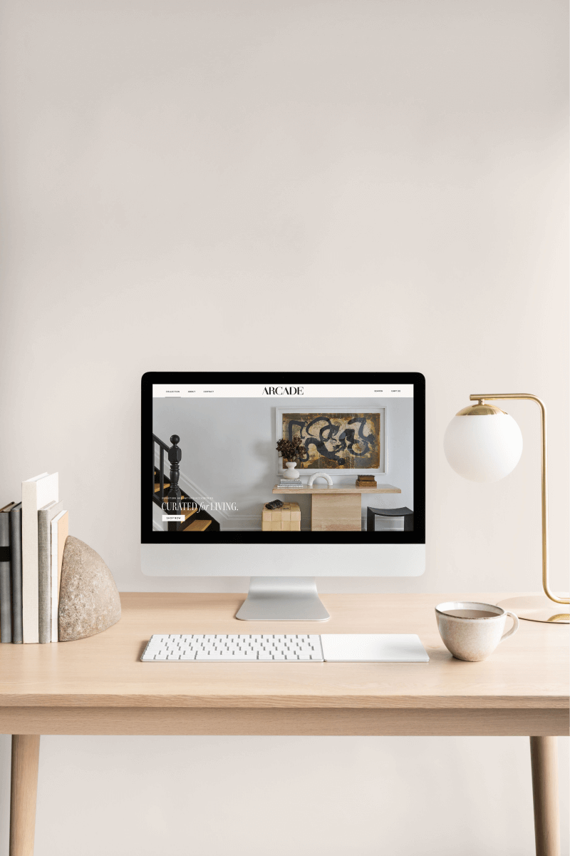 A website designed by Mariko Studio