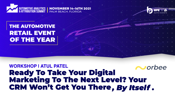 Ready To Take Your Digital Marketing To The Next Level? Your CRM Won't Get You There | AAAS 2021