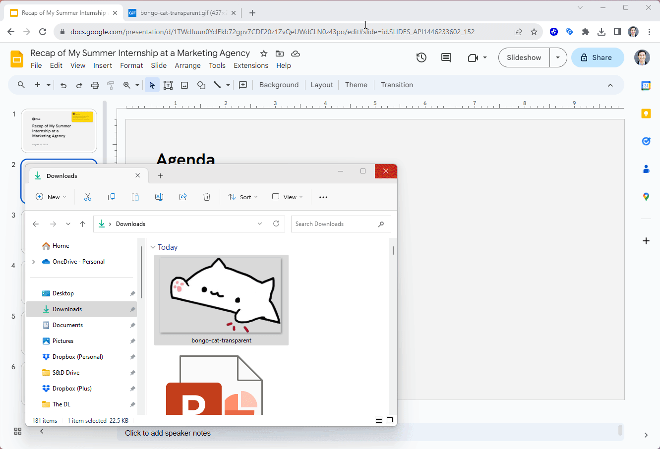 How To Insert A GIF In Google Slides Plus