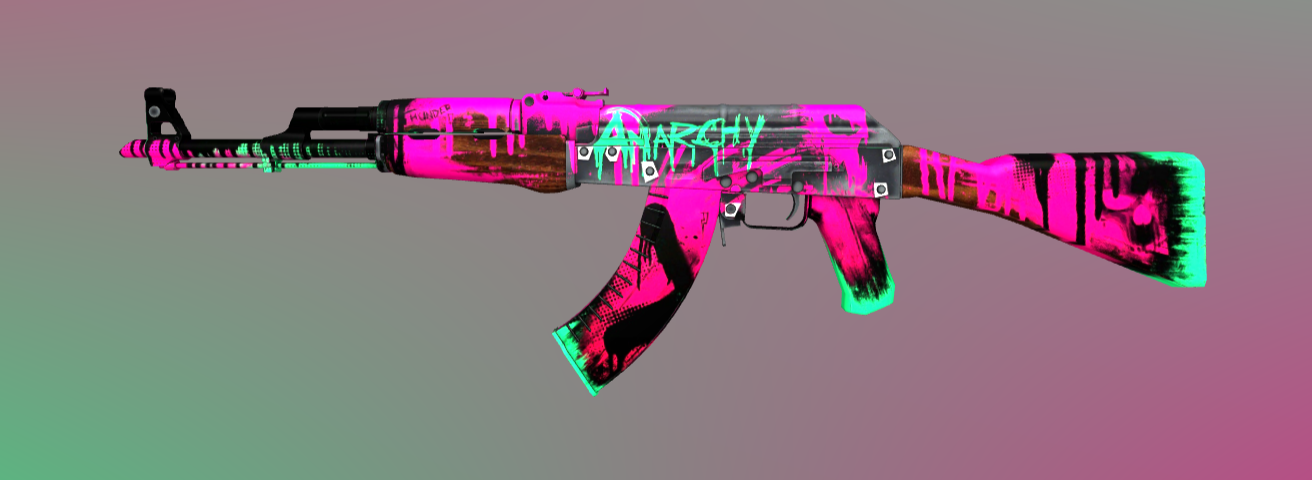 AK 47 Neon Revolution
