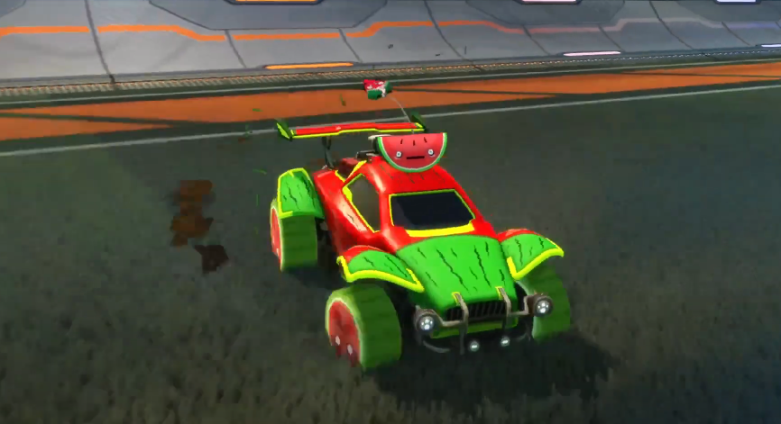 THE MAD MELON WITH WATERMELON DECAL