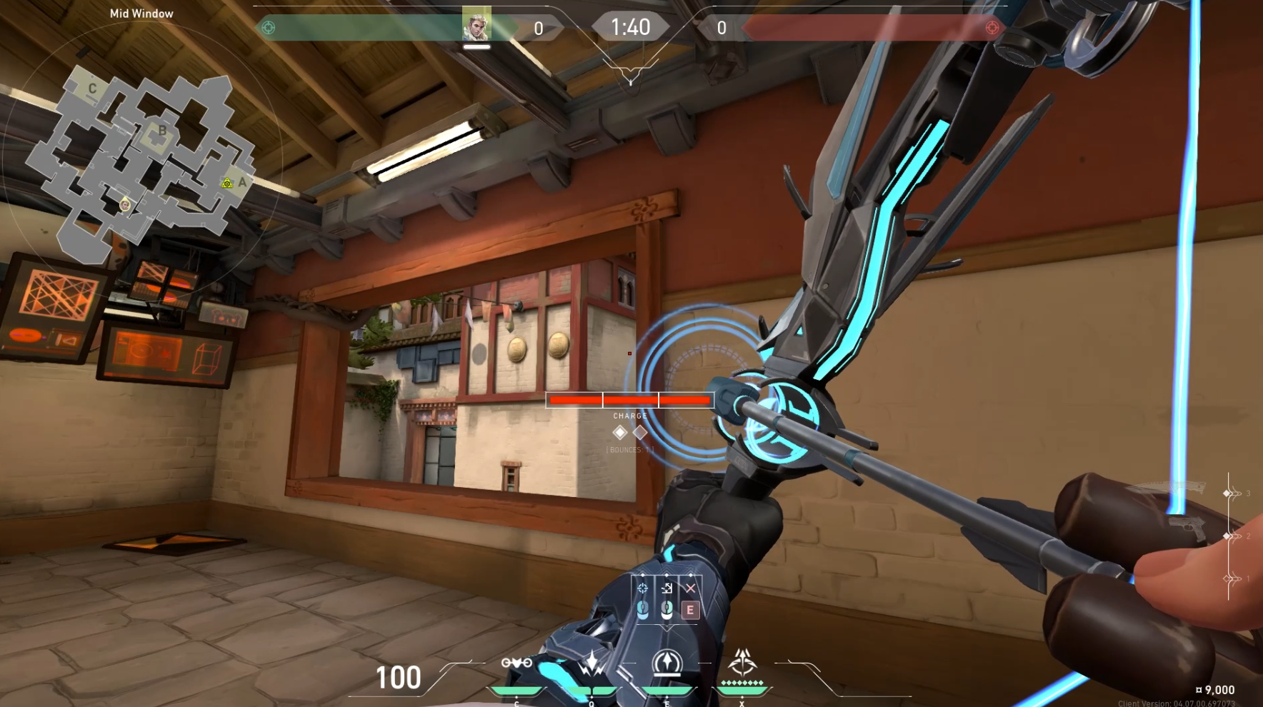 Attacking B Site With Sova on Haven Recon Bolt
