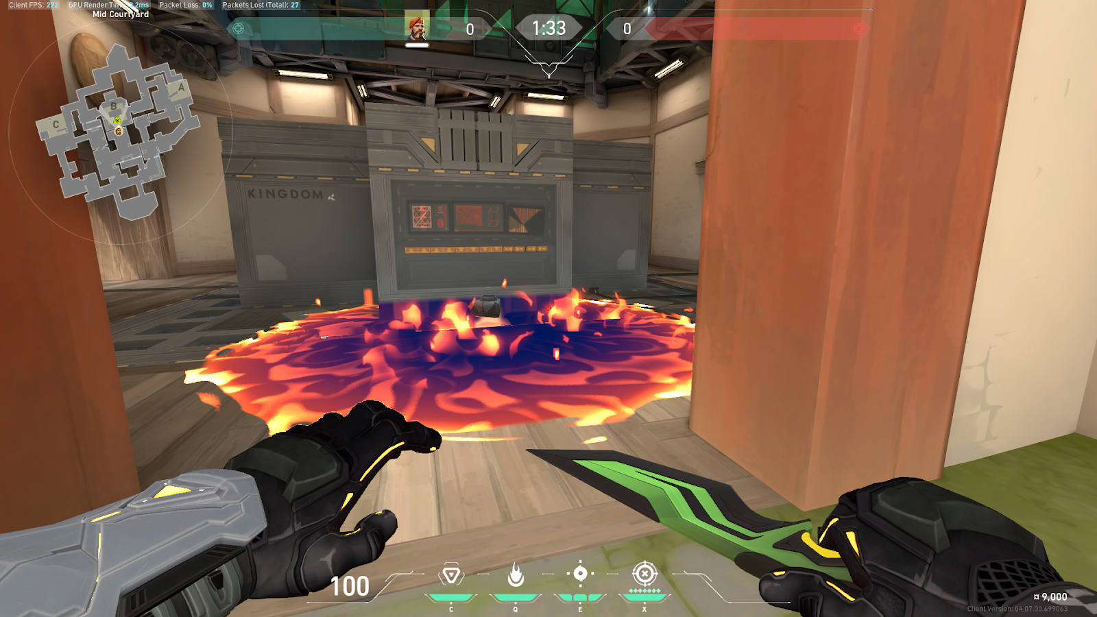 B Site defuses
