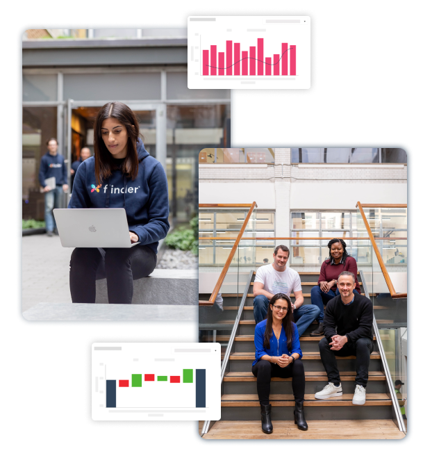 smart finance function and data analytics, people collaborating using data with our portfolio CFOs