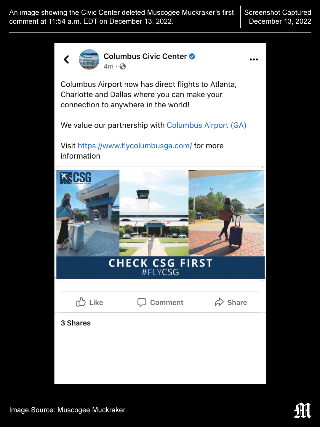 BUSTED Columbus Gov’t Deleted Comments And Censored Unwanted Speech