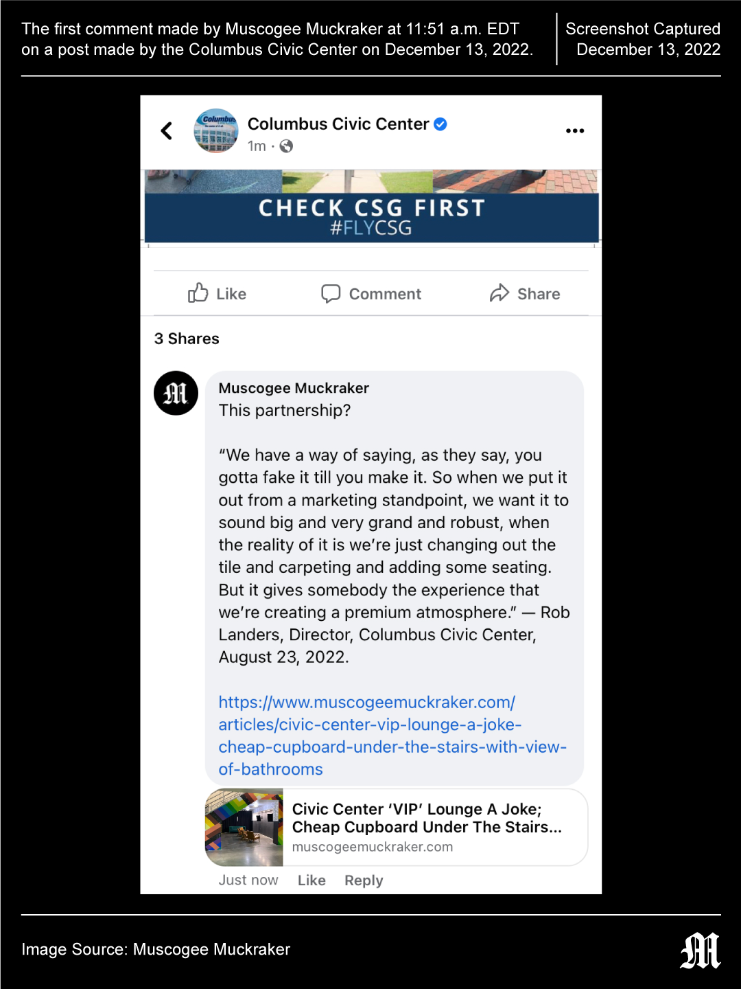 BUSTED Columbus Gov’t Deleted Comments And Censored Unwanted Speech