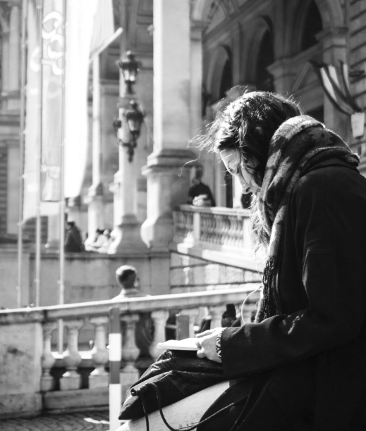 Photograph of Kathrin Schaber – Textmentorat.