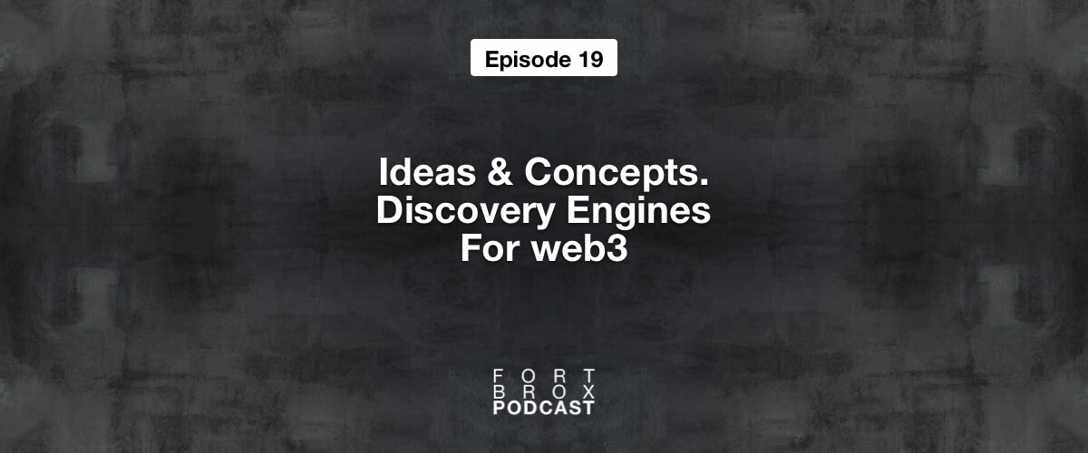 Discovery Engines for web3. Ideas & Concepts