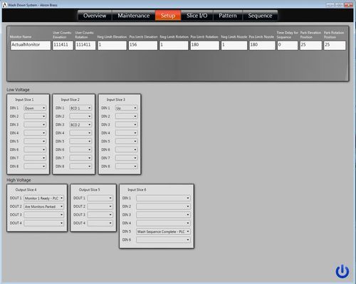 Setup Tab