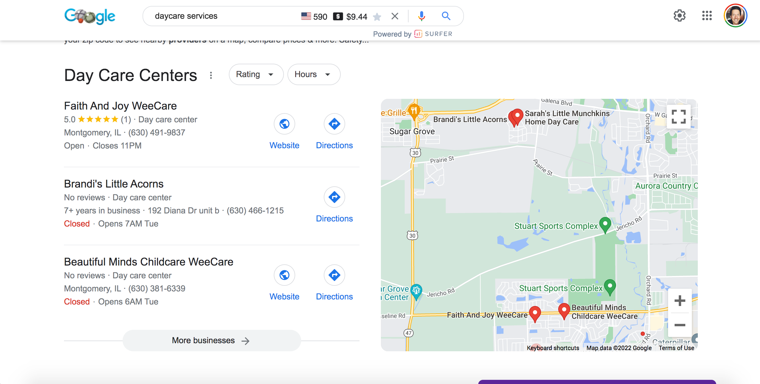 google maps daycare marketing strategies