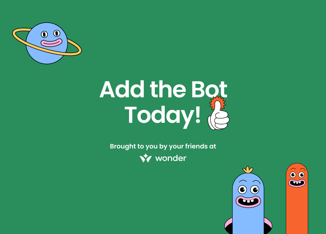 Add Wonder Discord Bot | The #1 Discord Bot List