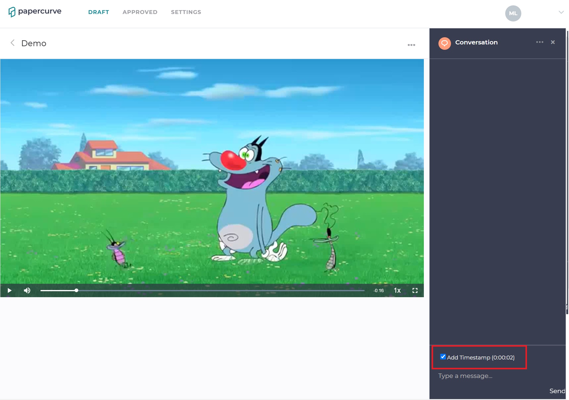 Adding Comments on Videos