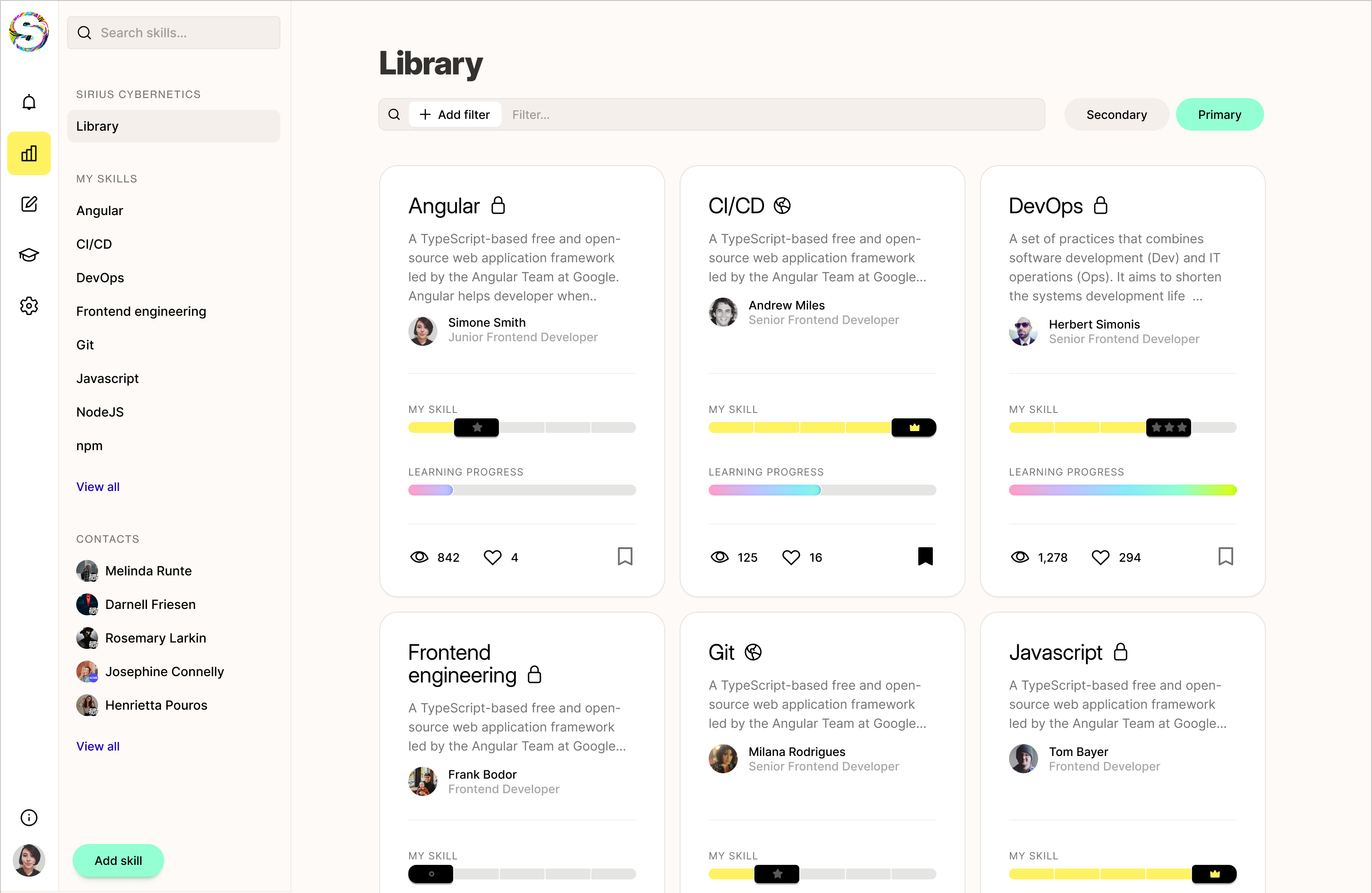 Run your HR skillbased Skillties
